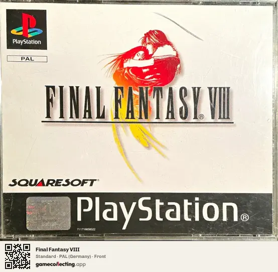 Final Fantasy VIII PlayStation, Germany box front