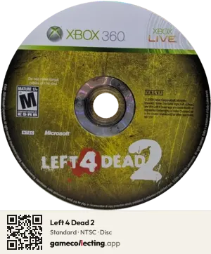 Left 4 Dead 2 Xbox 360, NTSC disc