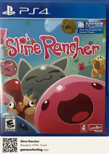 Slime Rancher PlayStation 4, NTSC box front