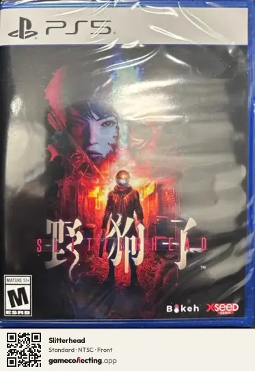 Slitterhead PlayStation 5, NTSC box front