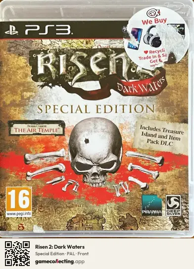 Risen 2: Dark Waters PlayStation 3, PAL box front