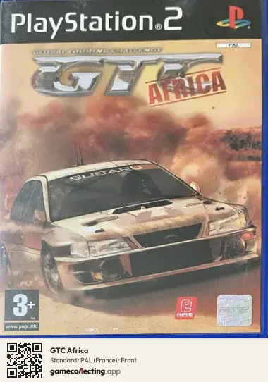GTC Africa PlayStation 2, France box front