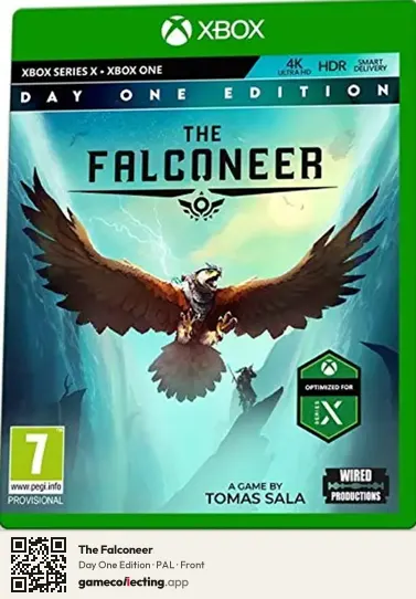 The Falconeer Xbox Series X, PAL box front