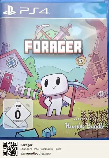 Forager PlayStation 4, Germany box front