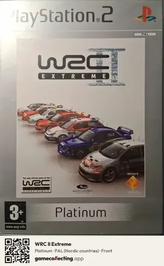 WRC II Extreme PlayStation 2, Nordic countries box front