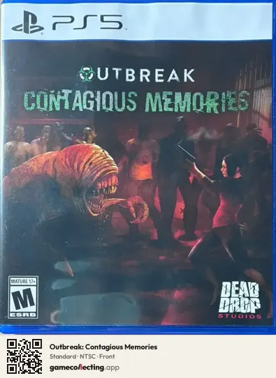 Outbreak: Contagious Memories PlayStation 5, NTSC box front