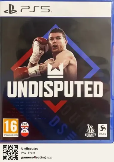 Undisputed PlayStation 5, PAL box front