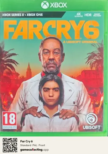 Far Cry 6 Xbox Series X, PAL box front