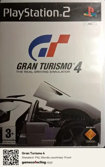 Gran Turismo 4 PlayStation 2, Nordic countries box front