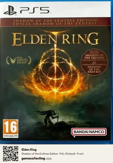 Elden Ring PlayStation 5, Poland box front