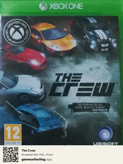 The Crew Xbox One, PAL box front