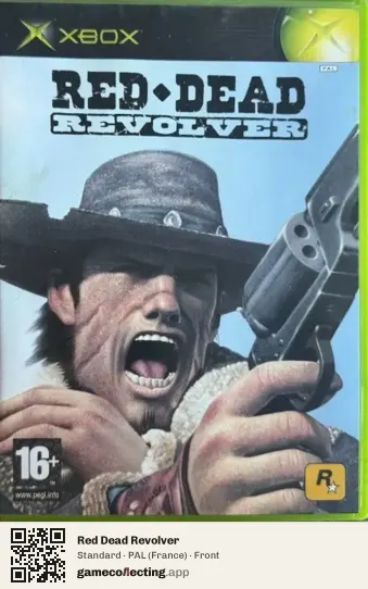Red Dead Revolver Xbox, France box front