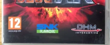 Metal Slug XX, the PEGI square on its front