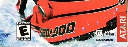 Splashdown, the ESRB box on its front