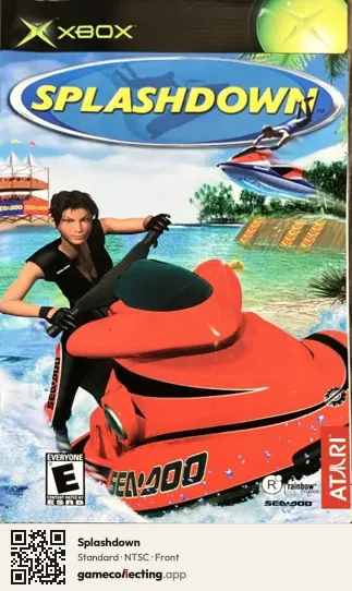 Splashdown Xbox, NTSC box front