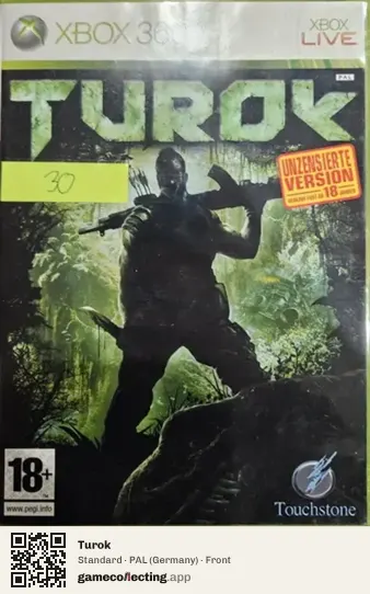 Turok Xbox 360, Germany box front
