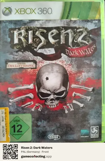 Risen 2: Dark Waters Xbox 360, Germany box front