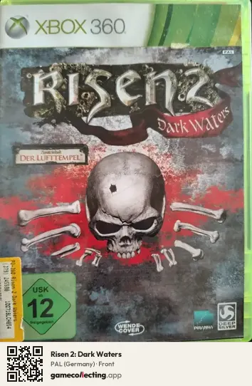 Risen 2: Dark Waters Xbox 360, Germany box front