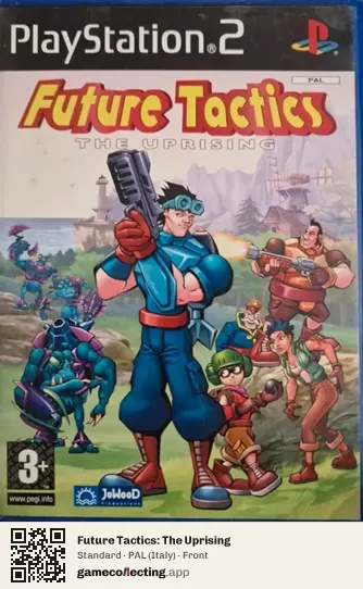Future Tactics: The Uprising PlayStation 2, Italy box front
