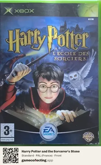 Harry Potter and the Sorcerer's Stone Xbox, France box front