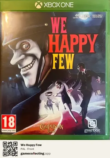 We Happy Few Xbox One, PAL box front