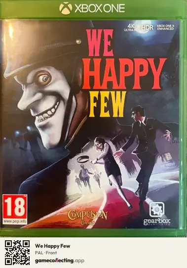 We Happy Few Xbox One, PAL box front