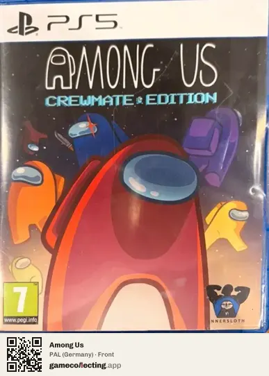 Among Us PlayStation 5, Germany box front