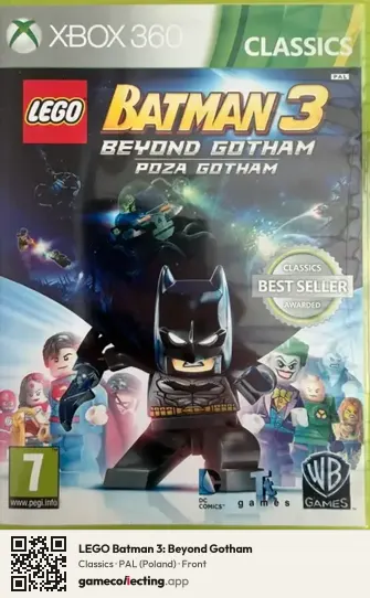 LEGO Batman 3: Beyond Gotham Xbox 360, Poland box front