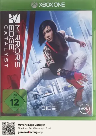 Mirror's Edge Catalyst Xbox One, Germany box front