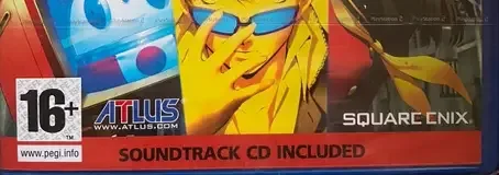 Persona 4, the PEGI square on its front