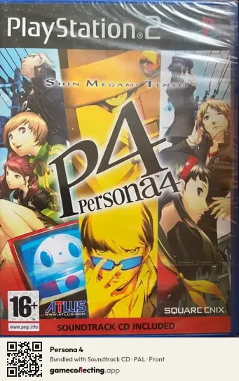 Persona 4 PlayStation 2, PAL box front