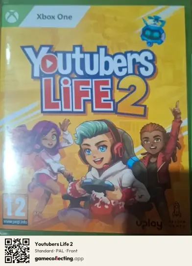 Youtubers Life 2 Xbox One, PAL box front