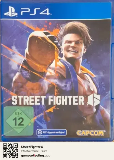 Street Fighter 6 PlayStation 4, Germany box front