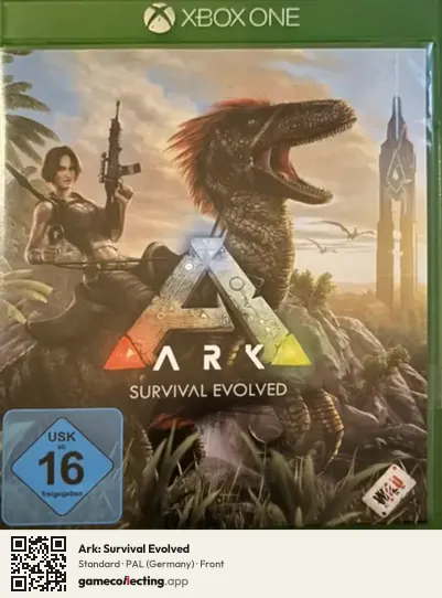 Ark: Survival Evolved Xbox One, Germany box front