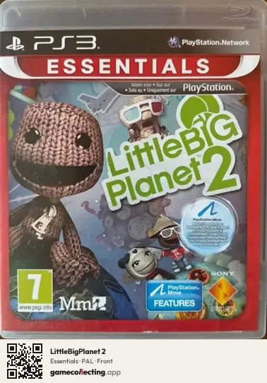 LittleBigPlanet 2 PlayStation 3, PAL box front