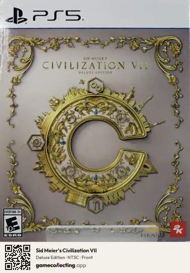Sid Meier's Civilization VII PlayStation 5, NTSC box front