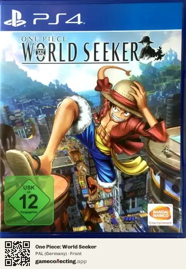 One Piece: World Seeker PlayStation 4, Germany box front