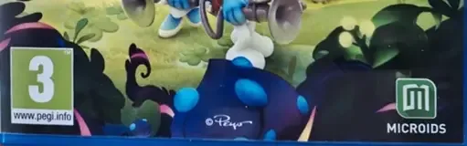 The Smurfs: Mission Vileaf, the USK square on its front