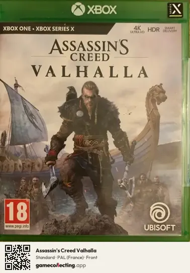 Assassin's Creed Valhalla Xbox One, France box front