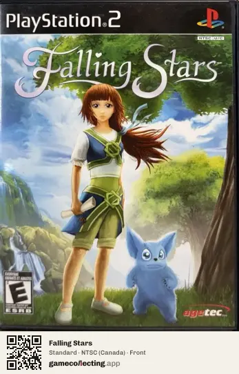 Falling Stars PlayStation 2, Canada box front