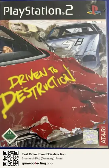 Test Drive: Eve of Destruction PlayStation 2, Germany box front