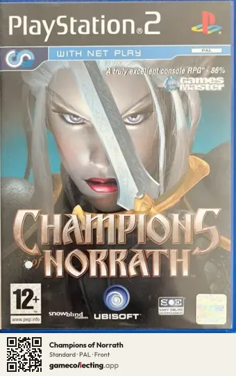 Champions of Norrath PlayStation 2, PAL box front