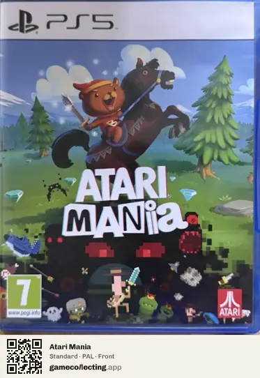 Atari Mania PlayStation 5, PAL box front