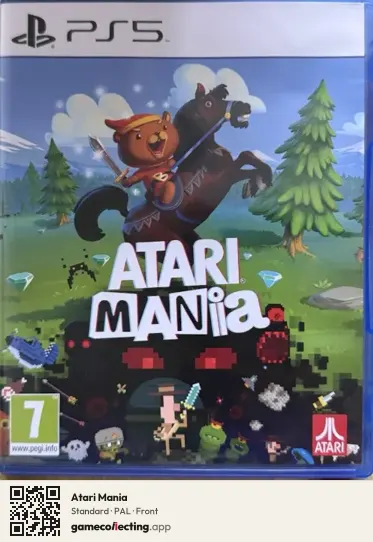 Atari Mania PlayStation 5, PAL box front