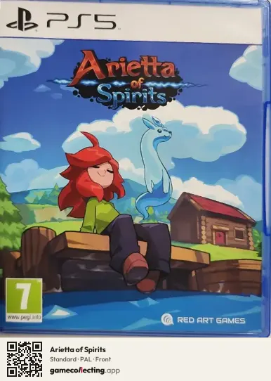 Arietta of Spirits PlayStation 5, PAL box front