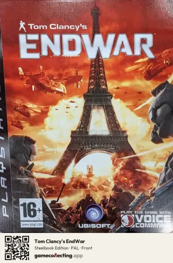 Tom Clancy's EndWar PlayStation 3, PAL box front
