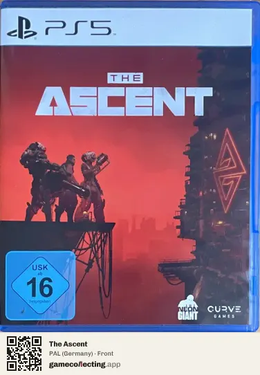 The Ascent PlayStation 5, Germany box front