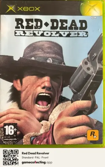 Red Dead Revolver Xbox, PAL box front