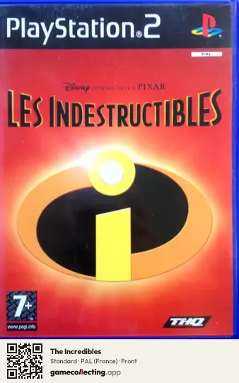 The Incredibles PlayStation 2, France box front