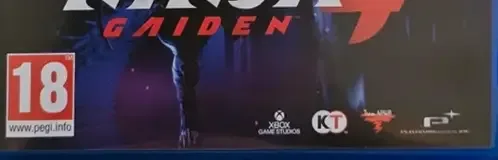 Ninja Gaiden 4, the PEGI square on its front
